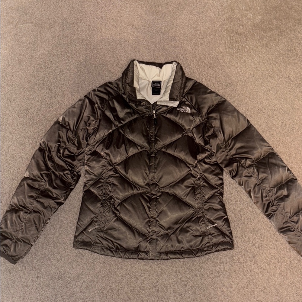 The North Face Women's 550 Satin Down Puffer Jacket Coat